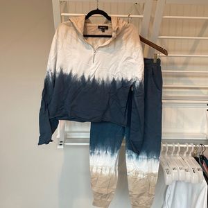 Lea & Viola Tie Dye matching hoodie and joggers SiE Medium